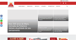 Desktop Screenshot of fetamce.org.br